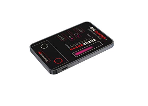 Image of Anti-spy Bug Detector | Pocket RF Signal Detector | High Sensitive Spy Bug Sweeper | Search for GPS Tracker, Mobile Phones, Wi-Fi, 3G, 4G, GSM, Wireless Camera | i4Technology CR-01