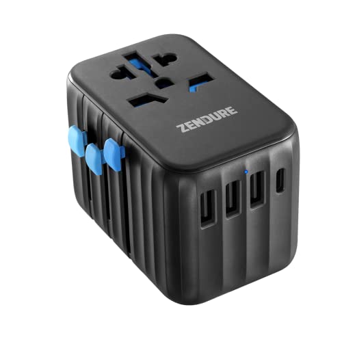 Zendure 61W PD CO RZg ϊvO, spA_v^[^ ^,6䓯[d,3*USB-A &2*USB-C |[g&1*ACRZg,MacbookAiPadAiPhoneAAndroidAAirpodsADjiASwi