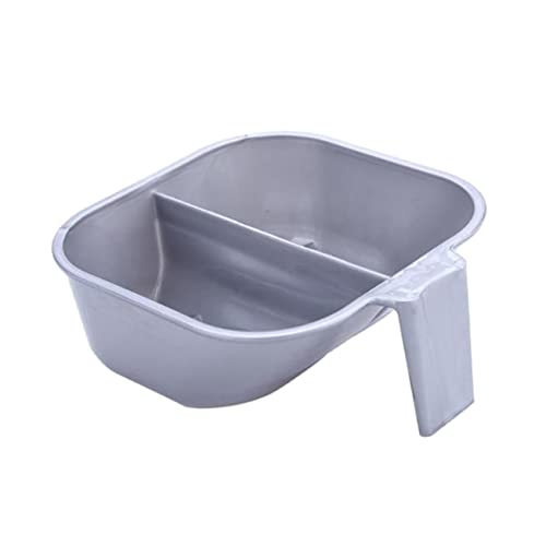 VICASKY Salon Hair Dye Bowl Double Mixing Bowl Set for Hair Coloring Comfortable to Hold Handle Space-saving Design Home Salon Use