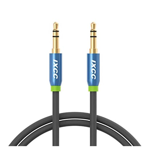 iXCC 10Ft Extra Long Male to Male 3.5mm Universal Aux Audio Stereo Cable for All 3.5mm-Enabled Devices