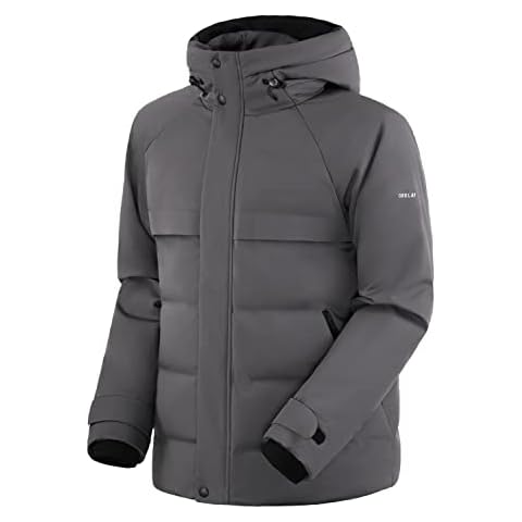 Chaqueta de Plumas Cortas Orolay con Capucha Ajustable Cover