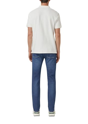 s.Oliver Herren Polo-Shirt – Regular Fit, gestreift, Polokragen – Ansicht 2