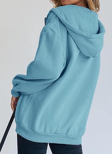 Image of PRETTYGARDEN Women's 2026 Spring Zip Up Y2K Hoodies Casual Long Sleeve Sweatshirts Fall Winter Track Jackets with Pockets