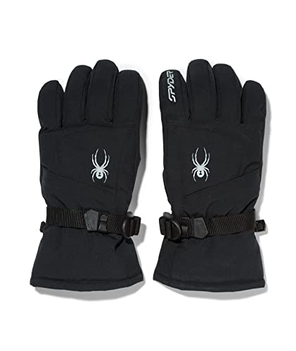 Spyder Womens Crucial Glove, Black, L