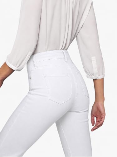 NYDJ Women's Marilyn Straight Denim Jeans, Optic White, 18 - image 8