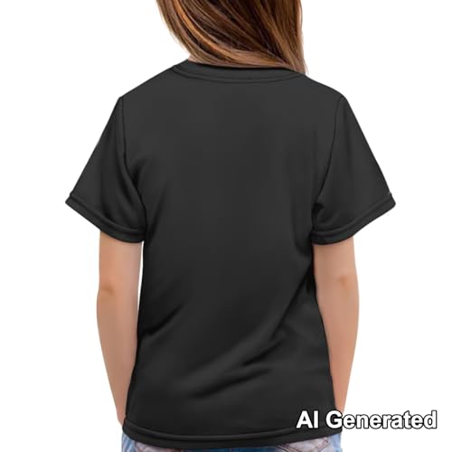 Image of Xhuibop Kids T Shirts for Boys Size 3-16 Girls Short Sleeve Sportswear Active Tops