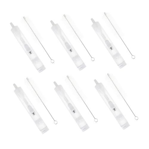 TOVINANNA 1Pc Portable Travel Toothbrush Case Compact Folding Toothbrush Holder for Business Daily Use and Outdoor Activities Durable White Design with Soft Bristle Brush Head