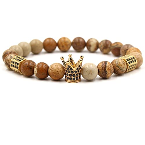 Bracelet d'huiles essentielles pour femmes en perles 8mm