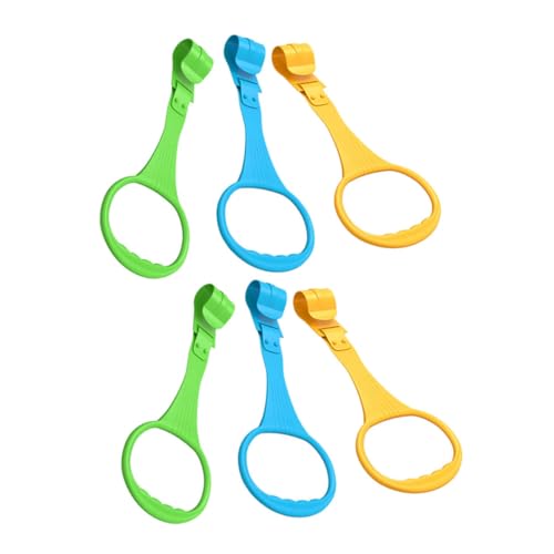 MERRYHAPY Nursery Pull Rings 6pcs Baby Pull up Rings Baby Walking Assistant Safe User-Friendly