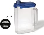 Starfrit LocknLock Conteneur de jus en plastique - 135oz/4L - Étanche à l'air & Échec - 4-Sided Verrouillage du couvercle