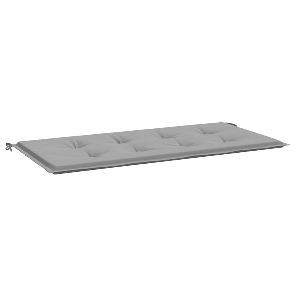 Coussin d’assise extérieur gris 120x50cm pour banc de jardin vidaXL