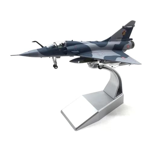 Mirage 2000 avión de metal a escala 1/100, réplica de colección con soporte