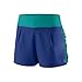 Wilson Niña Shorts, Core 2.5 Short, Poliéster, Azul (Mazarine Blue), Talla S, WRA783604SM