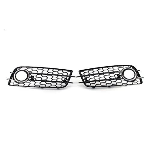 Parrilla inferior negro brillo para luces antiniebla de Audi A4 B8 y S4