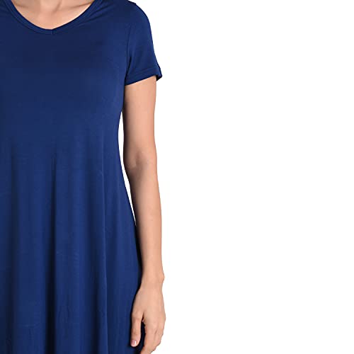Image of Miss Lavish London Sleeveless Dresses for Women -Casual Summer Dresses with Pockets, Women's Fashion Midi Dress
