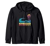 Photo Gallery barbados - retro stile anni 80 vintage vaporwave surf felpa con cappuccio Photo Gallery barbados - retro stile anni 80 vintage vaporwave surf felpa con cappuccio