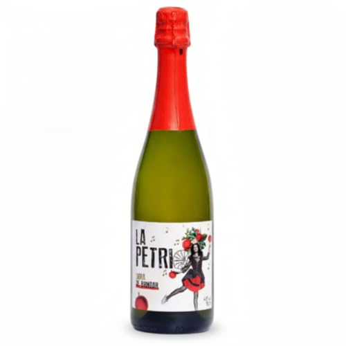 Sidra La Petri 750 ml · Elaborada con Manzana 100% Natural en Petritegi (Astigarraga) · Vegana y Sin Gluten · 4.8% Vol. Alc (1 Unidad)