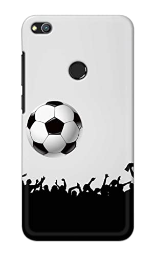 Image of Printed Hard Back Cover Case for Honor 8 Lite Back Cover (Football Icon) -1302