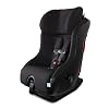 Clek Fllo Convertible Car Seat - Compact Design for 3-Across Seating, Extended Rear-Facing with Anti-Rebound Bar and Flame Retardant-Free (Railroad)