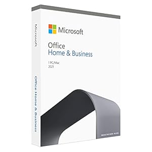 Microsoft Office 2021 Home & Business – Box Pack – 1 PC/Mac