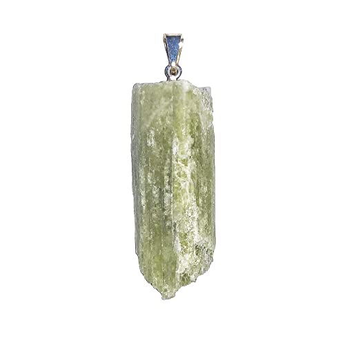 Pendentif Tourmaline verte - Pierre brute Cover