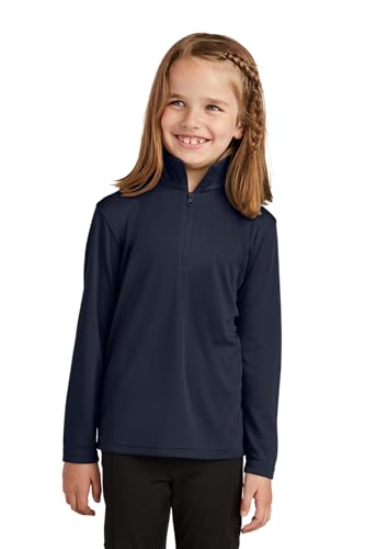 SPORT-TEK Youth PosiCharge Competitor Quarter Zip Pullover
