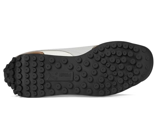 PUMA - - Junioren Easy Rider Mixed Metals Schuhe, Kolorit Warm White/Gold/Glacial Gray/Bla, GröÃŸe: 37.5 EU