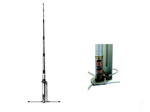 SIRIO Antena de base GPV 5/8 Ground Plane, frecuencia 26.10-29.7 MHz