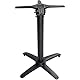 Bolero Aluminium Flip Top Table Base Black