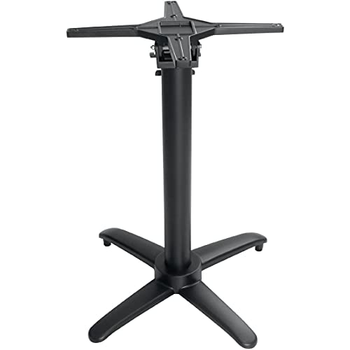 Pied de table basculant en aluminium pour amenager vos terrasses de cafe et bistrots