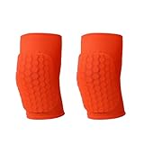 Volleyball Knee Pads Can Be Worn By Both Men And Women. Volleyball, Football, Cycling, Climbing And Dancing Can All Be Worn(Orange,X-Large)
