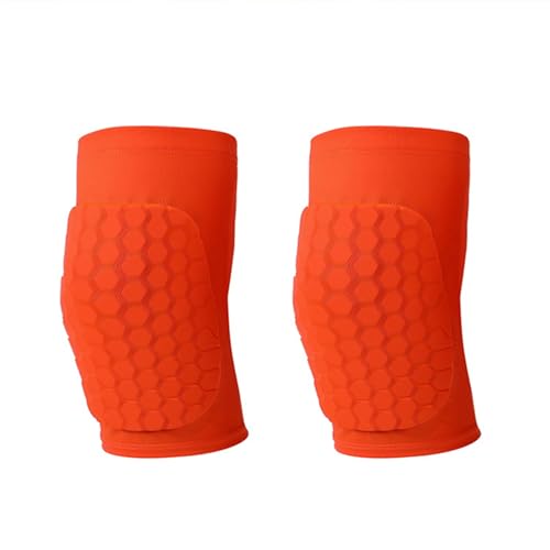Volleyball Knee Pads Can Be Worn By Both Men And Women. Volleyball, Football, Cycling, Climbing And Dancing Can All Be Worn(Orange,X-Large)