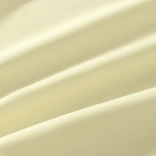 Image of Standard Size Zipper Pillow Cases Set of 2,Beige,20x26 Inches | Soft Comfortable, Not Shrink, Breathable Luxury