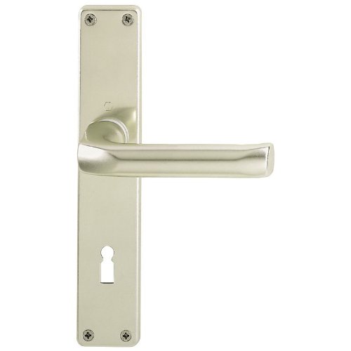 Preisvergleich Produktbild HOPPE Langschild-Garnitur 'London' Aluminium Neusilber 113 / 202SP - 6675334