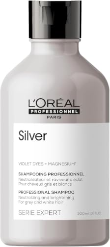 LOréal Professionnel Shampoo For Grey White or Light Blonde Hair Serie Expert Silver 300 ml