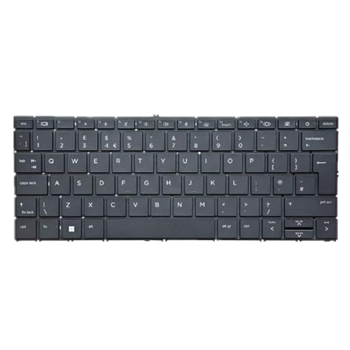 Teclado portátil HP Dragonfly Folio G3 repuesto teclado UK