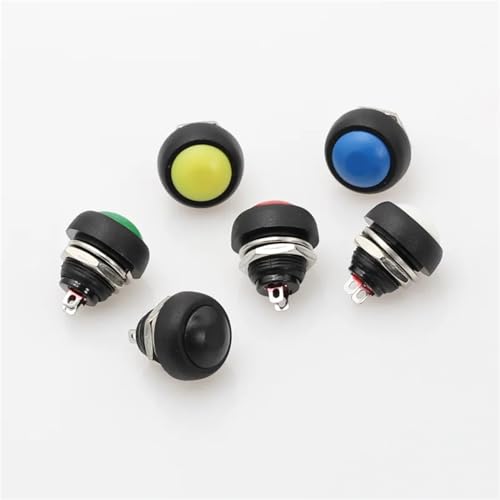 Miniinterruptor PBS-33b de 12mm para personalizar el panel de control de tu caravana 5