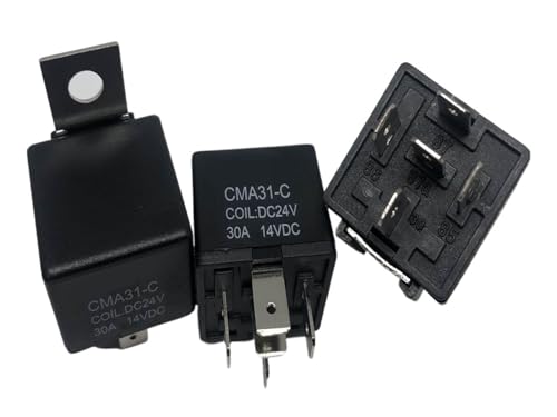 Relé de 5 pines CMA31-C DC24V de alta conductividad con base robusta para fijación segura