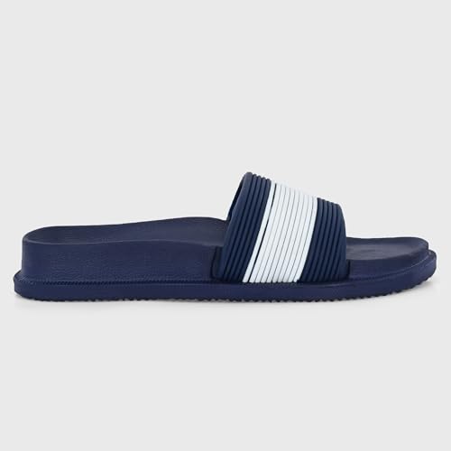 Image of Centrino Slides for Men | Comfortable & Stylish with Soft Insole | Trendy Design with Support Strap | Perfect for Spring Summer Travelling, Walking