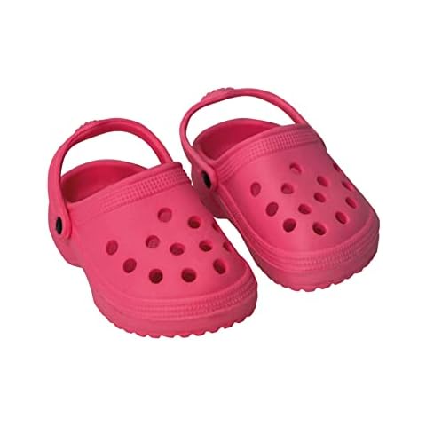 Heless 2009 - Schuhe für Puppen, kultige Clogs in Pink, Größe 38 - 45 cm Cover
