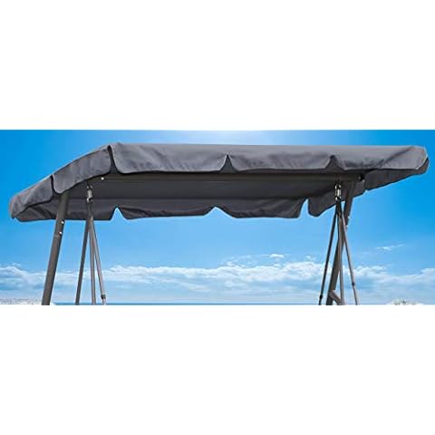 Quick-Star Grey Replacement Canopy for Swing Cover
