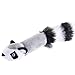 SeniorMar Herramientas para Mascotas 2017 Adorable Vocal Squirrel Skunk Plush Peluche Juguete para Mascotas para Perro Gato Long Tail Lovable Interactive Sounding Plush Toys