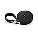 YOUNGDO Fitnessbänder Schwarz Widerstandsband, 15-35 Pfund, Gymnastikband aus ungiftigem Naturlatex Elastisch, Resistance Band mit Tasche, Hautfreundlich für Muskelaufbau, Yoga, Crossfit, Gymnastik