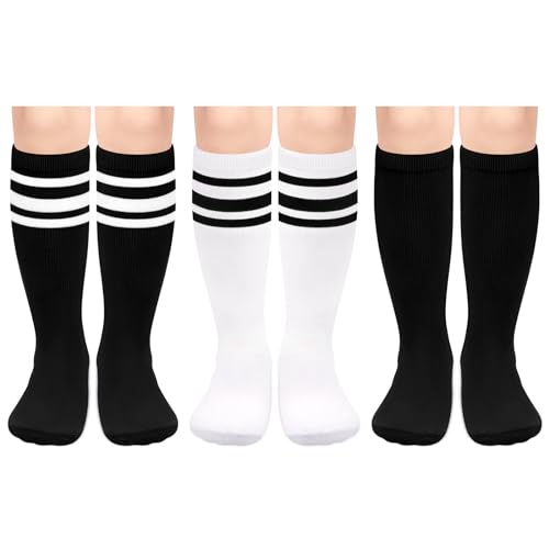 Image of Sarfel Toddler Soccer Socks Kids Soccer Socks Youth Soccer Socks Kids Baseball Socks Girls Softball Socks Boys Football Socks