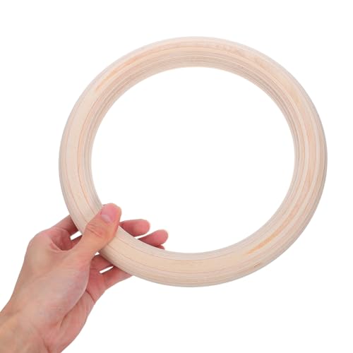 Anillas de Gimnasia de Madera para Fitness 2 Piezas miniatura 4