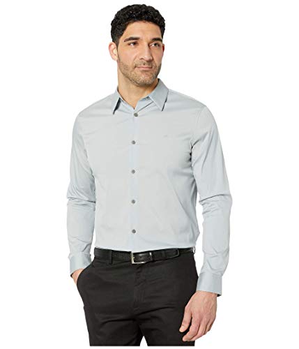 Calvin Klein The Stretch Cotton Shirt Quarry 2XL