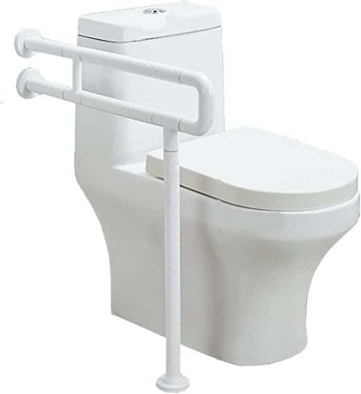 Buy Toilet Grab Bar, Foldable Stainless Toilet Grab Bar with Textured