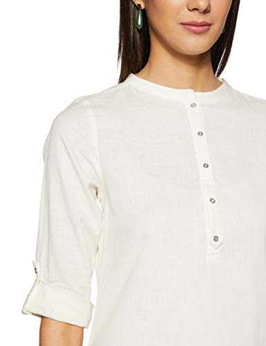 Image of W for Woman Women's Cotton Straight Fit Straight Kurta