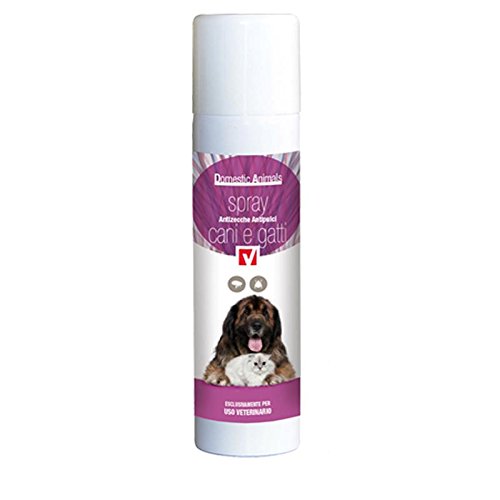 Vebi Spray Antipulci e Antizecche 300 ml per Cani e Gatti