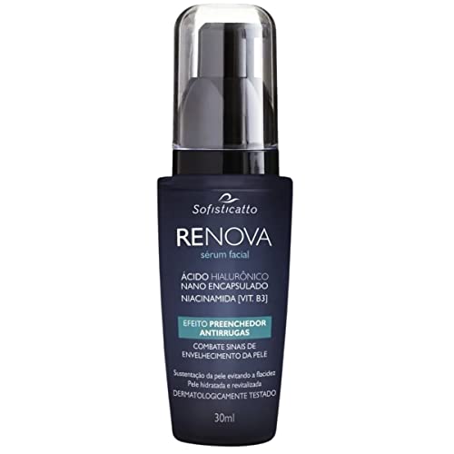 Sérum Facial AntiEnvelhecimento e Rugas Dia e Noite Renova